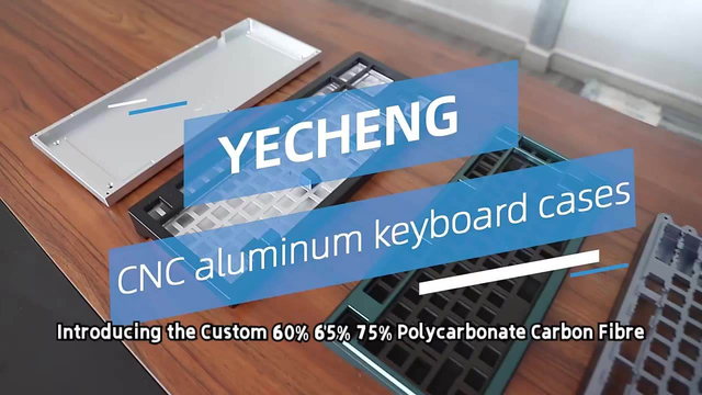 Acrylic Frosted Pc Sandblasted 60% Mechanical Keyboards Case Custom Polycarbonate Spare Keyboard Parts CNC Machining
