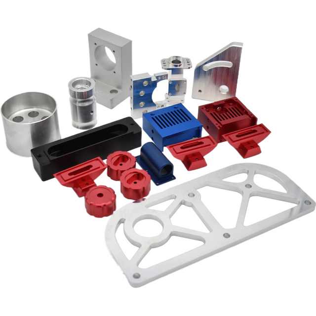 Custom color anode stainless component milling aluminum cnc machining parts for motorcycle accessories