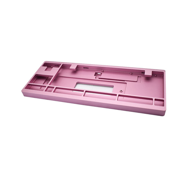 Yecheng 6061 6063 Aluminium Case Milling Parts Fabrication CNC Machining Mechanical Keyboard Diy Kit
