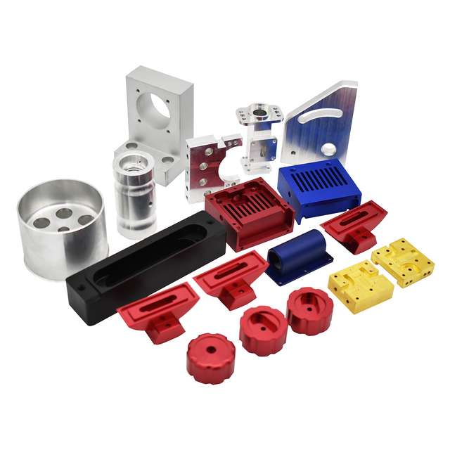 Custom Made High Demand Mass Production Aluminum Color Anode CNC Machining Part