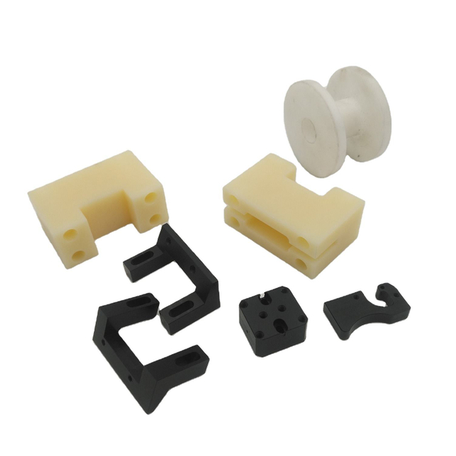 Custom Machining Nylon ABS HDPE PP Pom PVC Plastic Spare CNC Parts