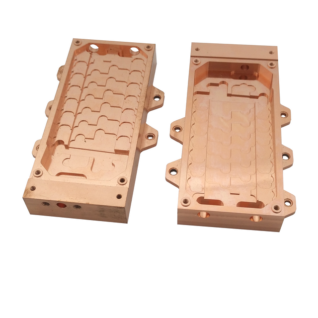 OEM Custom Made High Precision Anodized Copper Aluminum Parts CNC Machining Service